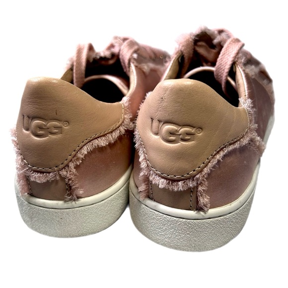 UGG Milo Satin Pink Sneakers Women’s size 11 - Picture 2 of 6